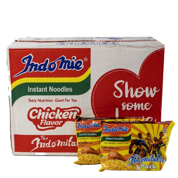 Indomie Chicken Flavour Noodles 70g, Pack of 40 in Box. (Free Shipping Within The UK!)