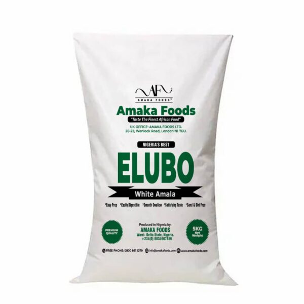 Elubo (Cassava Flour) Fufu