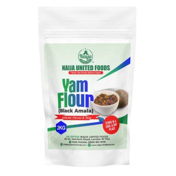 Black Amala (Yam Flour)